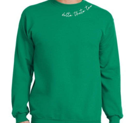 Crewneck Sweatshirt Script Logo